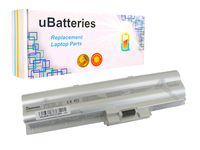 UBatteries Compatible 48Whr Battery Replacement for Sony VGN-Z VGP-BPS12 VGP-BPX12 VGP-BPL12 LBT-SOBPS12S44-6 Cell, 4400mAh, Silver