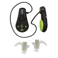 Finis Duo Underwater MP3 Player (Black/Acid Green) with Ear Plugs