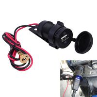 Waterproof Motorcycle 12V USB Charger Cellphone Car Charger Power Adapter