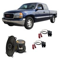 Compatible with GMC Sierra 1500 1999-2002 Rear Pillar Factory Replacement Harmony HA-R46 Speakers