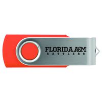 LXG, Inc. Florida A&M University -8GB 2.0 USB Flash Drive-Orange