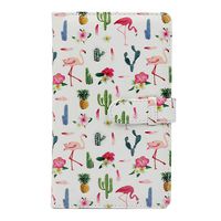 wogozan 3 inch Foldable Album 96 Pockets for Fujifilm Instax Mini 9 mini8 7s 70 90 50 25 Instant Camera (Flamingo Cactus)