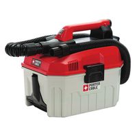 PORTER-CABLE 20V MAX Cordless Shop Vacuum, Wet/Dry, 2-Gallon, Tool Only (PCC795B)