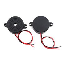 ToToT 2PCS DC 3-24V Active Piezo Buzzer Electronic Buzzerphone Beep Tone Speaker Alarm Continous Sound