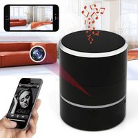Hidden Camera 1080P WiFi HD Spy Cam - Bluetooth Speakers Wireless Mini Camera Rotate 180° Video Recorder Motion Detection Real-Time View Nanny Cam