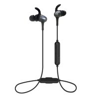 Bluetooth Headphones with Cloth Clip, Wireless Stereo Noise Cancelling in-Ear Earbuds and Sweat-Proof Built-in Mic Bluetooth Magnetic Headset 7 Hours Playtime Secure Music Earphones