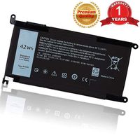 LIKEGOR WDX0R Laptop Battery 42Wh for Dell Inspiron 13 5368 5378 5379 7368 7378 Inspiron 14-7460 Inspiron 15 5565 5567 5568 5578 7560 7570 7579 7569 P58F Inspiron 17 5765 5767 FC92N 3CRH3 T2JX4 CYMGM