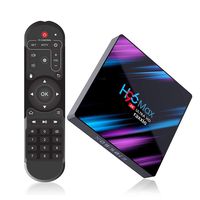 Android 9.0 TV Box, H96 Max by Raxxio with 2GB RAM 16GB ROM, 3318 4K Smart Set Top Box Equipped RK3318 Quad-Core Processor 64bit Support 3D/2.4G/5G Dual WiFi/H.265/BT 4.0/USB3.0 [2019 Newest]