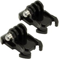 Ultimaxx Heavy Duty Chest or Helmet Buckle Mount for All GoPro Cameras - 2 Pack