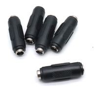 Hxchen DC Female to Female Power Jack Connector Adapter 2.1x5.5 mm for CCTV Camera - (5 Pcs)