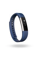 Fitbit Alta Fitness Tracker, Silver/Blue, Large (6.7 - 8.1 Inch) (US Version)
