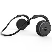 Levin Bluetooth 4.1 Headphones Neckband Wireless Sports Headset Over-Ear earbuds with Sweatproof, Hi-Fi Stereo,Built-In Microphone and 12 Hours Playtime(Black)