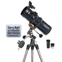 Celestron 31042 AstroMaster 114 EQ Reflector Telescope (Renewed)