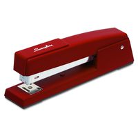 Swingline Stapler, 747 Classic Desktop Stapler, 20 Sheet Capacity, Metal, Lipstick Red (74718)