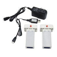 Blomiky 2 Pack X8 Pro 7.4V 2000mAh 14.8Wh Lithium Battery for S yma X8 Pro X8SW X8SC RC Quadcopter Drone X8SW Battery 2 Pack