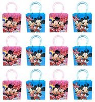 48PC Mickey Minnie Mouse Goodie Bags Party Favor Bags Gift Bags