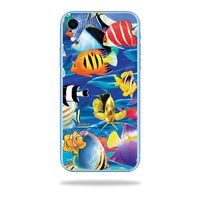 MightySkins Skin Compatible with Apple iPhone XR - Tropical Fish | Protective, Durable, and Unique Vinyl Decal wrap Cover | Easy to Apply, Remove, and Change Styles | Made in The USA