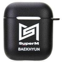 Cianowegy Kpop SuperM Taemin Baekhyun Taeyong Airpods Case Accessories Shockproof Case Cover Portable & Protective Silicone Skin Cover Case for Apple Airpods(Baekhyun)