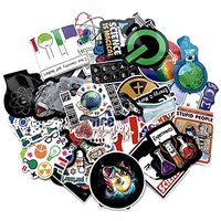 51PCS Funny Science Chemistry Lab Apparatus Stickers for Laptop Blockchain Code Brain Scientists Stickers Phone Laptop Water Bottle Motorcycle Bicycle Luggage Guitar Skateboard Sticker Decal