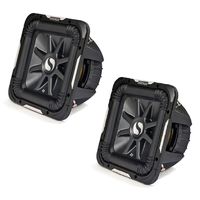 Kicker 11S15L74 x 2 Solobaric L7 Subwoofer Dual 4 Ohm 15" Sub 44L7S154 45L7R154