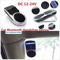 Ugthe Sun Visor Eco-Friendly Solar Car Bluetooth Hands-Free Voice Dial Screen Brings Electric Display