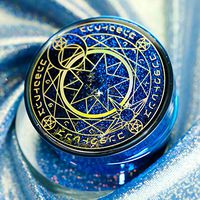 Women Magic Dreamy Fashion Contact Lens Case Newest Sand Star Bling Colored Contacts Lenses Holder for Girls Lens case Gift,Blue