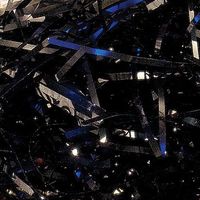 Black Metallic Shred