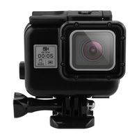 Outtek 6'' Dome Port Lens for Gopro Hero 5, Shoot Waterproof Diving Housing with Transparent Lens Cover + Handheld Floating Bar for Underwater Photography - Black