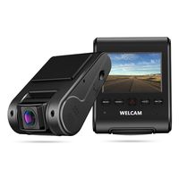 WELCAM Car Dash Cam 2.4" LCD FHD 1080p 170° Wide Angle Dashboard Camera Recorder with G-Sensor, WDR, Loop Recording