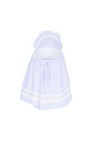 Baby Doll Bedding Modern Hotel Style Bassinet Liner, Blue