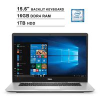 2020 Dell Inspiron 7000 15.6 Inch Touchscreen FHD 1080P Laptop (Intel 4-Core i7-8550U up to 4.0 GHz, GeForce 940 MX 4GB, 16GB DDR4 RAM, 1TB HDD, Backlit KB, Windows 10) (Renewed)