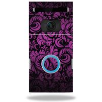 MightySkins Skin Compatible with Ring Doorbell 2 - Purple Style | Protective, Durable, and Unique Vinyl Decal wrap Cover | Easy to Apply, Remove, and Change Styles | Made in The USA