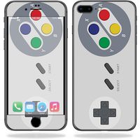 MightySkins Skin Compatible with Apple iPhone 8 Plus - Retro Gamer 1 | Protective, Durable, and Unique Vinyl Decal wrap Cover | Easy to Apply, Remove, and Change Styles | Made in The USA