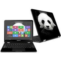 MightySkins Skin Compatible with Samsung Chromebook Pro 12.3" - Panda | Protective, Durable, and Unique Vinyl Decal wrap Cover | Easy to Apply, Remove, and Change Styles | Made in The USA