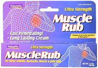 NATUREPLEX MuscleRub Ultra Strength Tube for Minor Arthritis, Backache, Muscle and Joint Pain, 1.5 oz, (Pack of 24 )