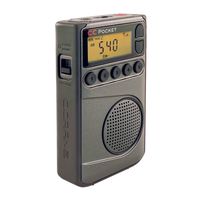 C. Crane CC Pocket AM FM and NOAA Weather Radio with Clock and Sleep Timer