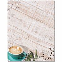 Coffee Time Letterhead Laser & Inkjet Printer Paper, 25 pack