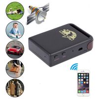 LtrottedJ Mini Vehicle GSM GPRS GPS Tracker Car Vehicle Tracking Locator TK102B