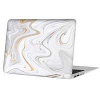 MacBook Pro 15 Inch 2016 2017 2018 Release, Funut Matte Rubber Coated Soft Touch Plastic Hard Case Shell Fashion Style for Mac Pro 15 Inch 2016 2017 2018 Release A1707 A1990, Golden Cream