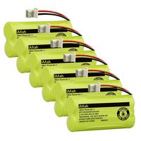 iMah BT183342 BT283342 BT166342 BT266342 BT162342 BT262342 Cordless Phone Battery Compatible with AT&T EL52100 EL50003 CL80100 CL80111 CRL80112 EL50003 VTech CS6709 CS6609 CS6509 CS6409, 6-Pack