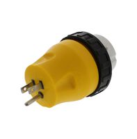 ABN 15A to 50A RV Power Cord - Male to Female 3-Prong 125V AC Camper Generator Cable Adapter Electrical Converter Plug