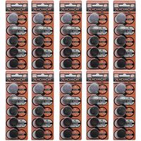 eCoreCell (50pcs) CR2430 5011LC 3V 3 Volt Lithium Single Use Non-Rechargeable Button Coin Cell Battery