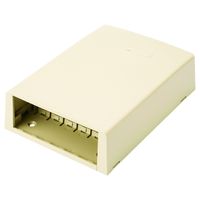 Panduit CBXF12EI-AY 12-Port Surface Mounting Box for LD3/LD5/LD10 Fitting, Electric Ivory