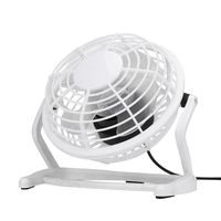 GBSELL Portable Notebook Laptop Computer Super Mute PC USB Cooler Desk Mini Fan (White)