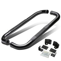 For Jeep Wrangler TJ/TJU/LJ 3 inches Side Step Nerf Bar Running Board (Black)
