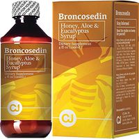 Broncosedin Bronchial Syrup Honey-Aloe-Eucalyptus | 4 fl Oz | Made in USA