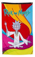 Calhoun Rick and Morty Indoor Wall Banner (30" by 50") (Zen Rick)