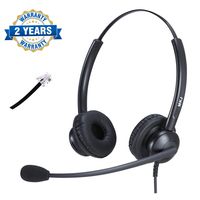 Cisco IP Phone Compatible Headset with Noise Cancelling Microphone RJ9 Corded Phone Headset for Cisco CP-7821, 7841, 8841, 7942G, 7931G, 7940, 7941G, 7945G, 7960, 7961, 7961G, 7962G, 7965 etc