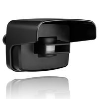 Driveway Sensor BITIWEND Driveway Motion Detecor with 500ft Wireless Range,Waterproof Motion Sensor & Detector for Home,Yard,Garage (Batteries Not Included) Black，1 Driveway PIR Sensor