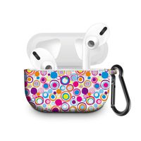 Kanzd PC Protective Case Cover Key Chain Compatible with Airpods Pro Charging Case (H)